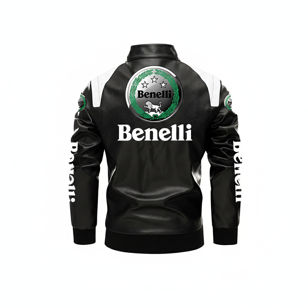 Chaqueta de cuero Motorsport Benelli