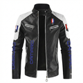 Chaqueta de cuero Motorsport Camaro
