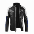 Chaqueta de cuero Motorsport Chrysler