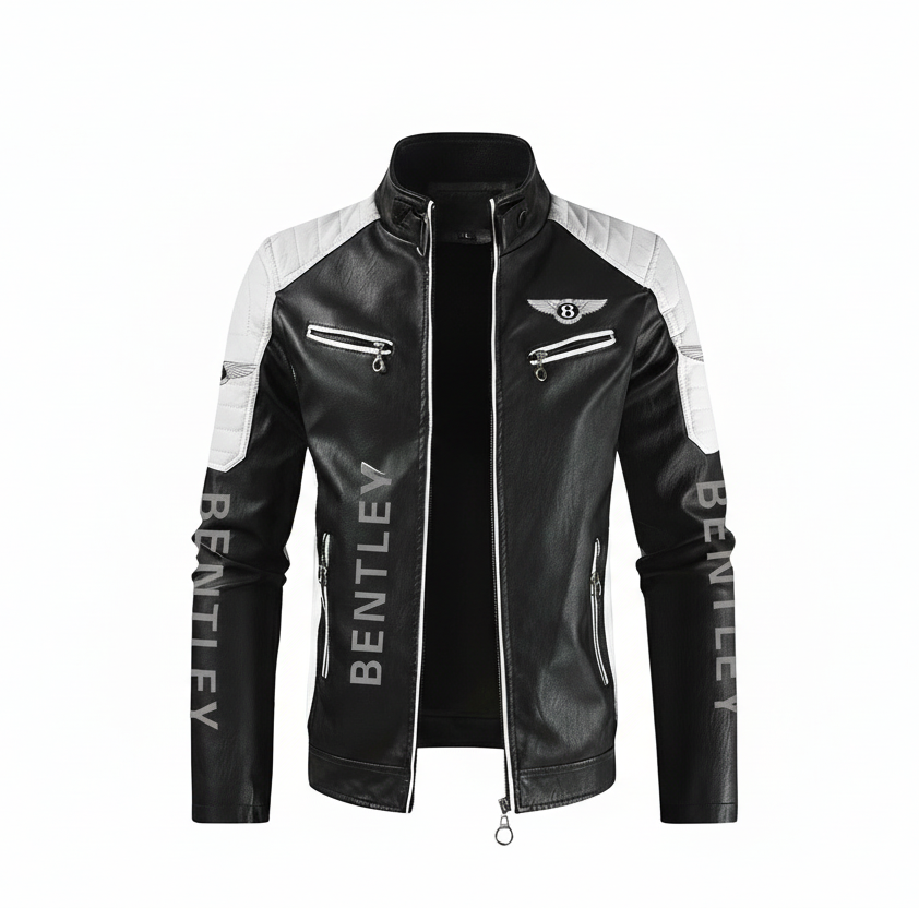 Chaqueta de cuero Motorsport Bentley