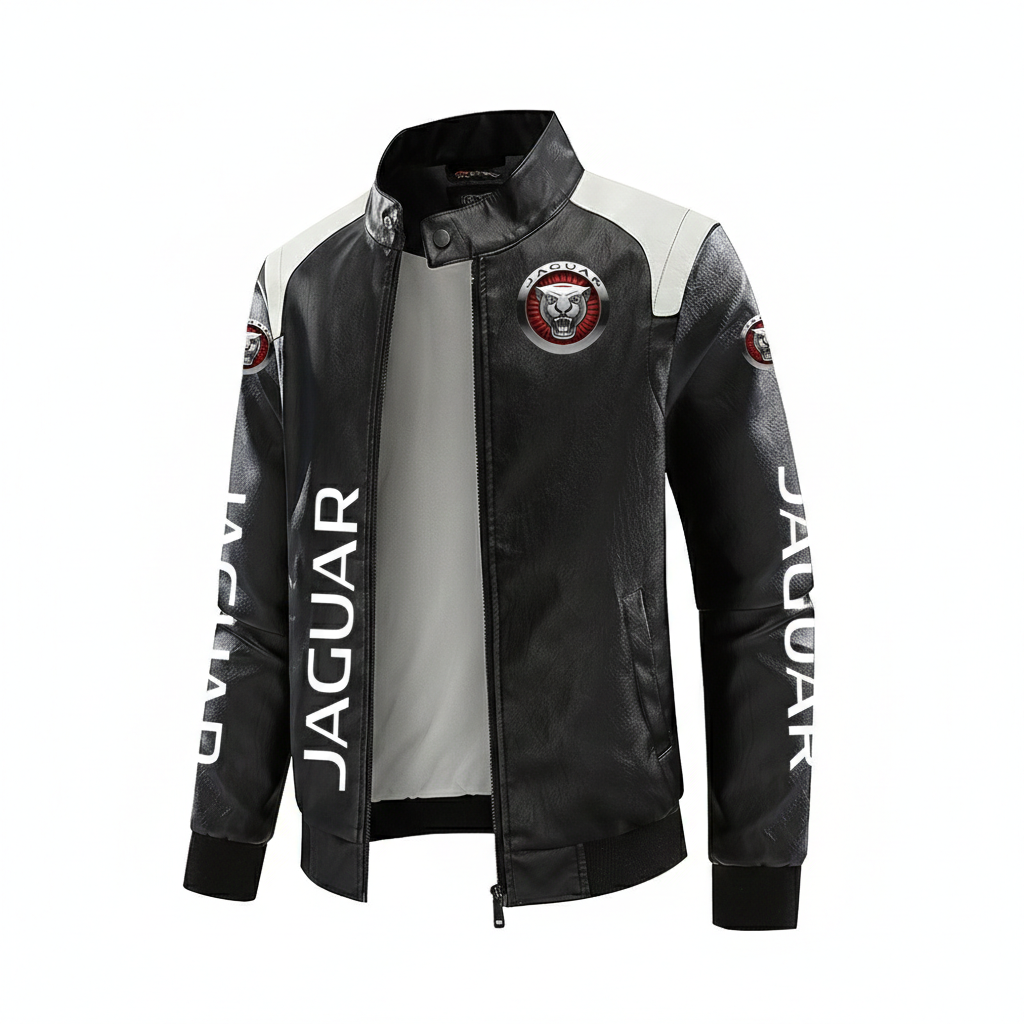 Chaqueta de cuero Motorsport Jaguar