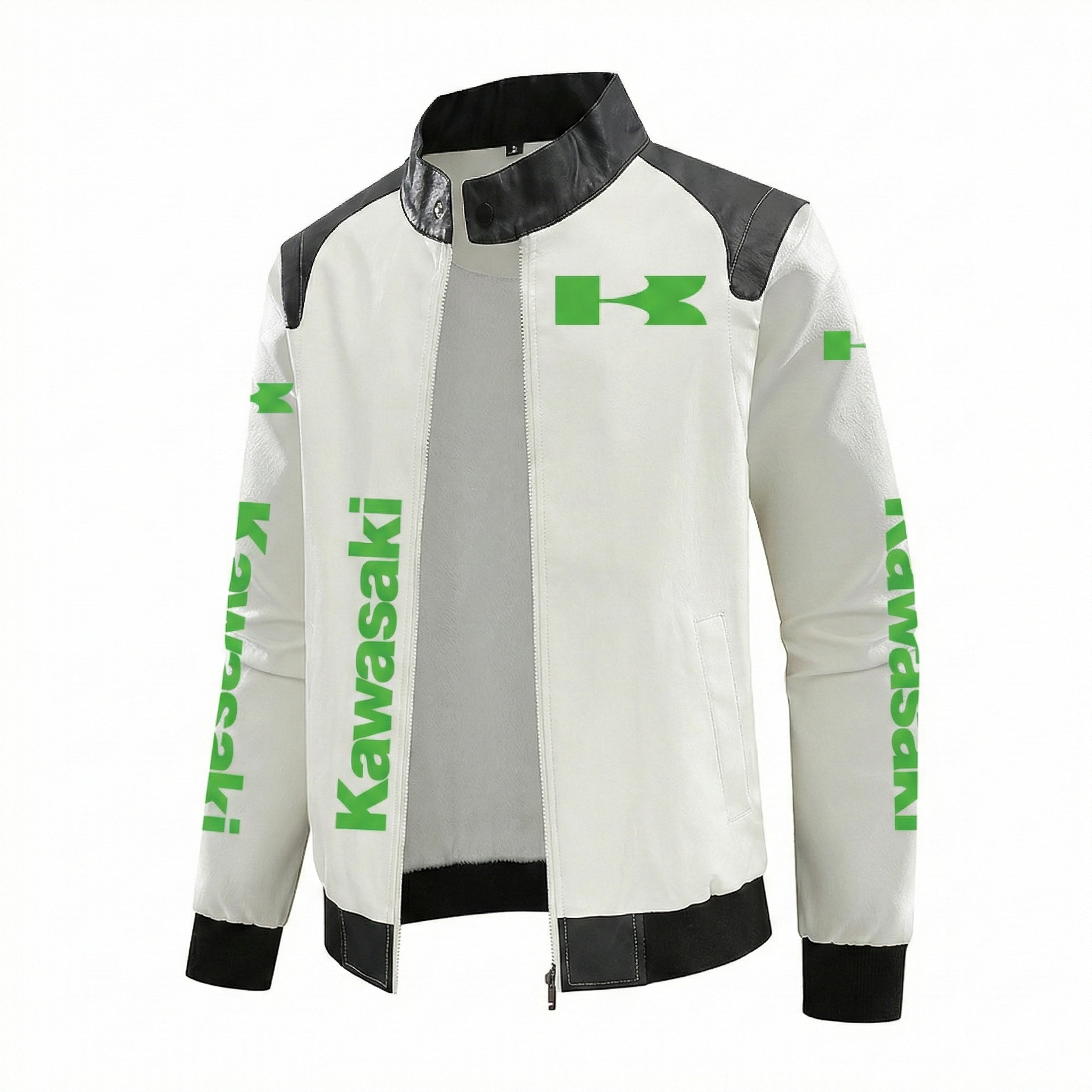 Chaqueta Racing Kawasaki
(Cuero)