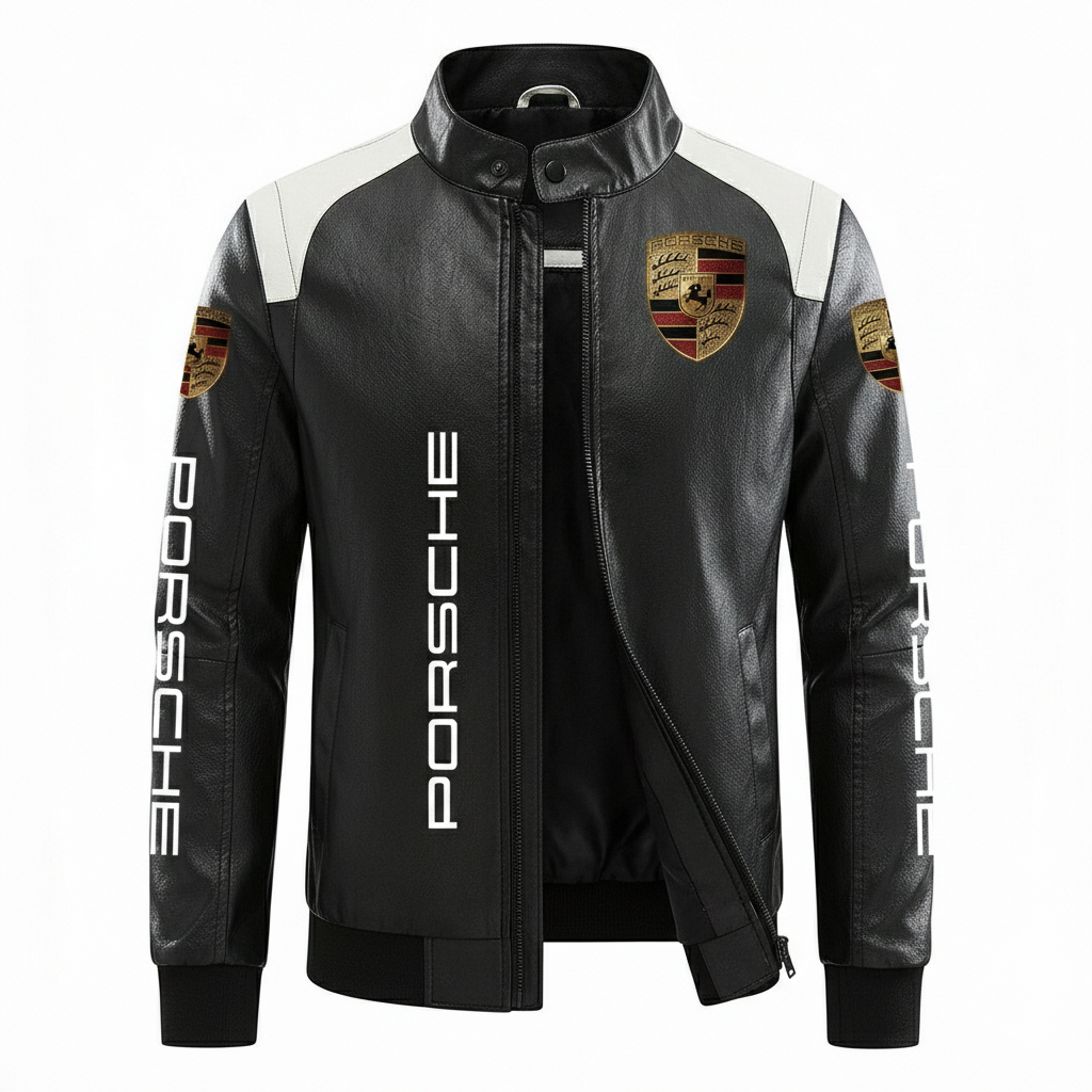 Chaqueta Racing Porsche (cuero)