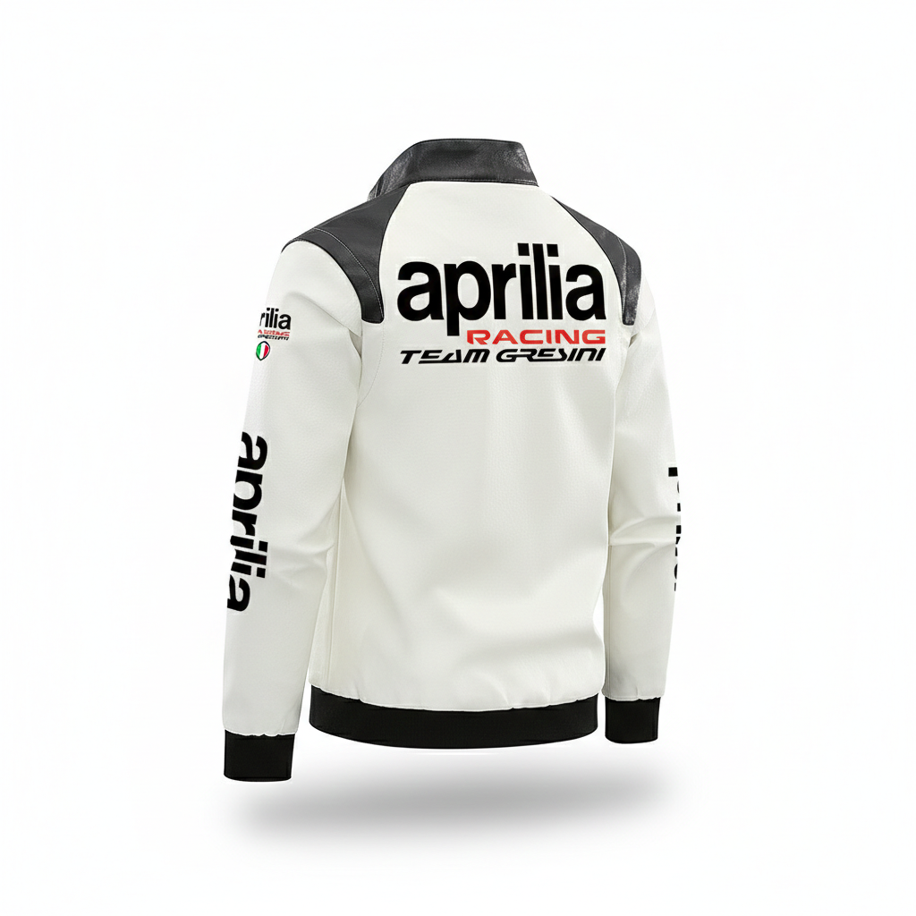 Chaqueta de cuero Motorsport Aprilia