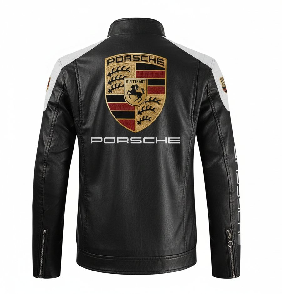 Chaqueta Racing Porsche (cuero)